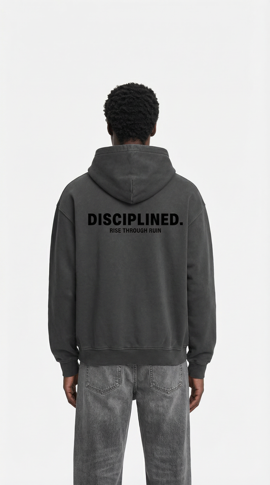 DISCIPLINED™ - RTR Fleeced Boxy Hoodie