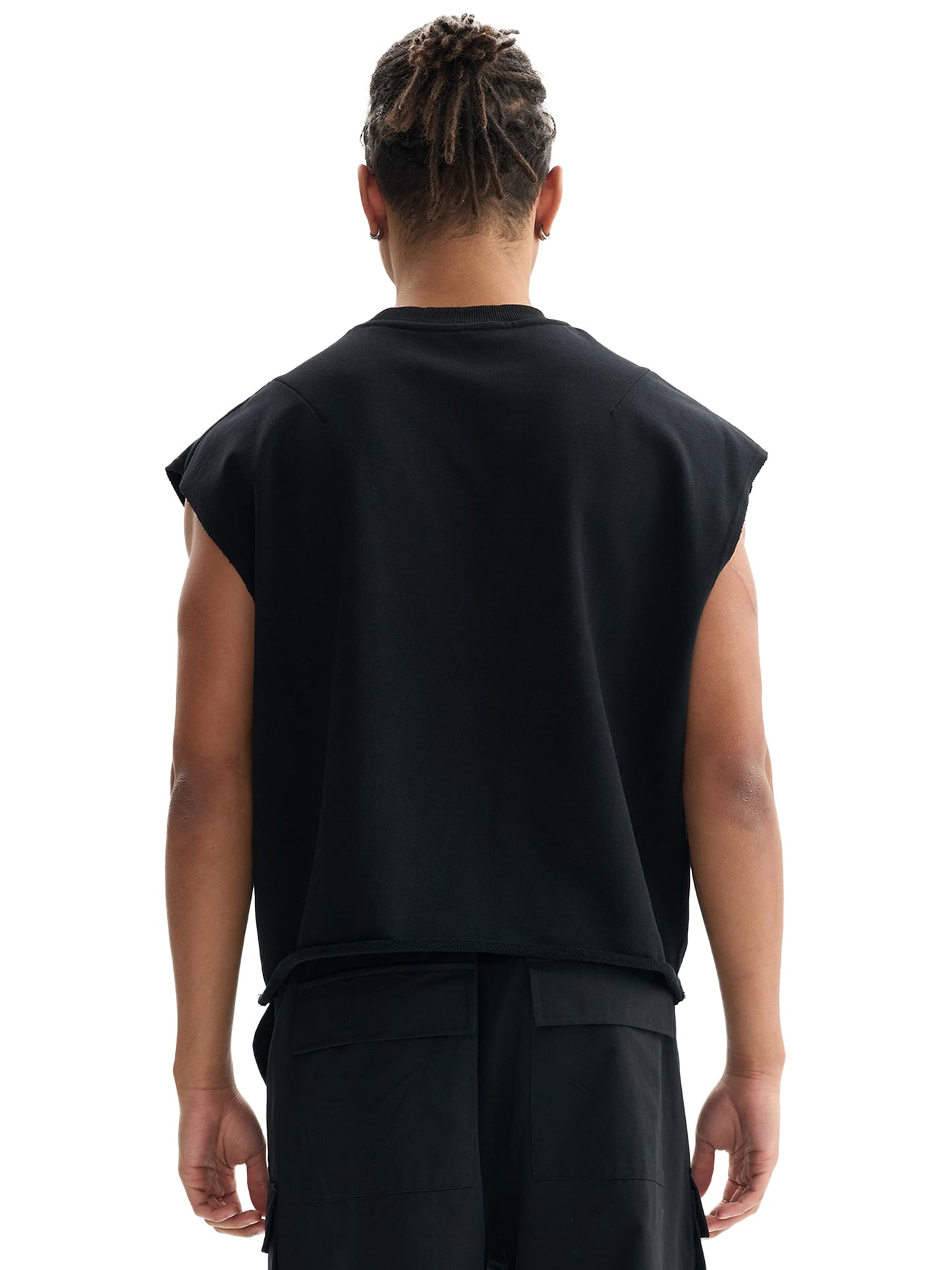 DISCIPLINED™ - French Terry Boxy Tank Top