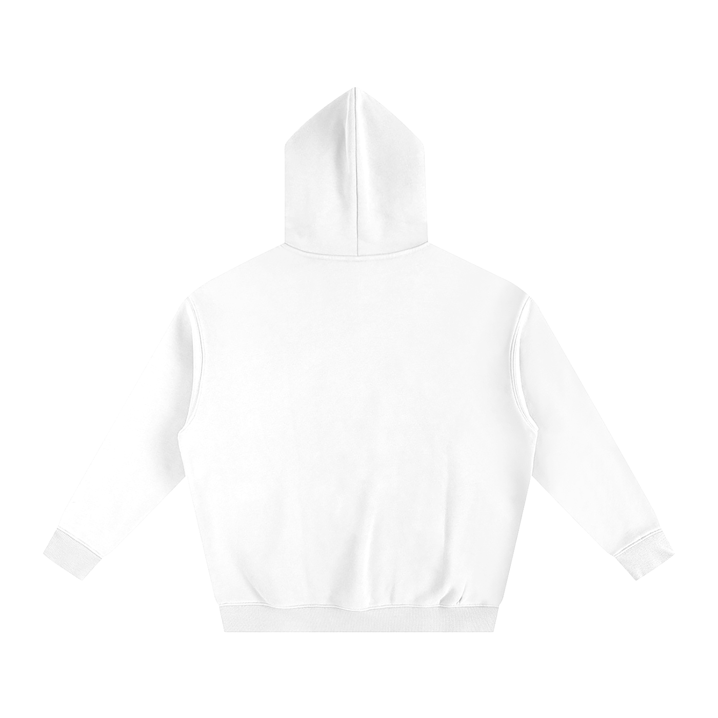 KRZY Oversize Fleeced Hoodie (front Only)