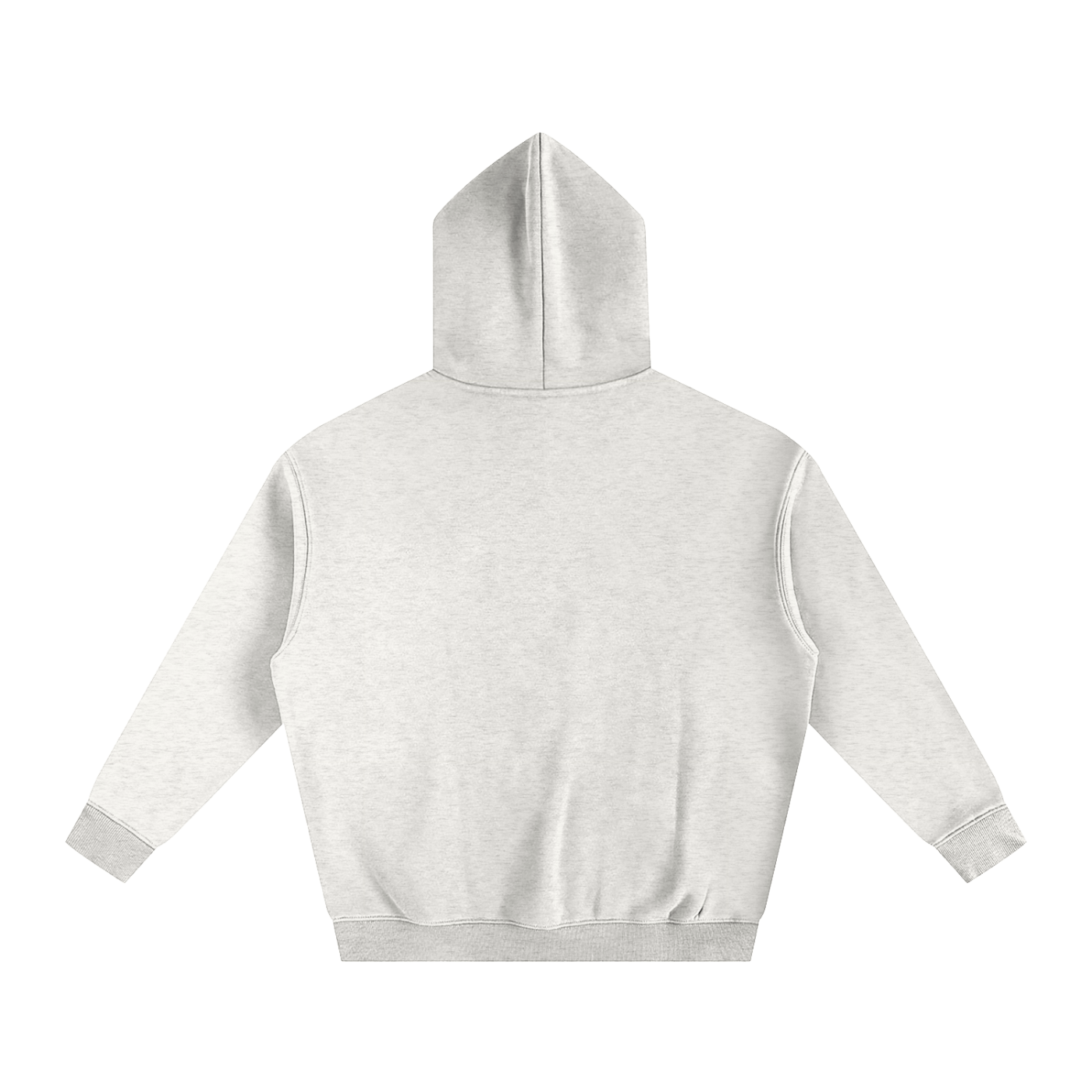 KRZY Oversize Fleeced Hoodie (front Only)