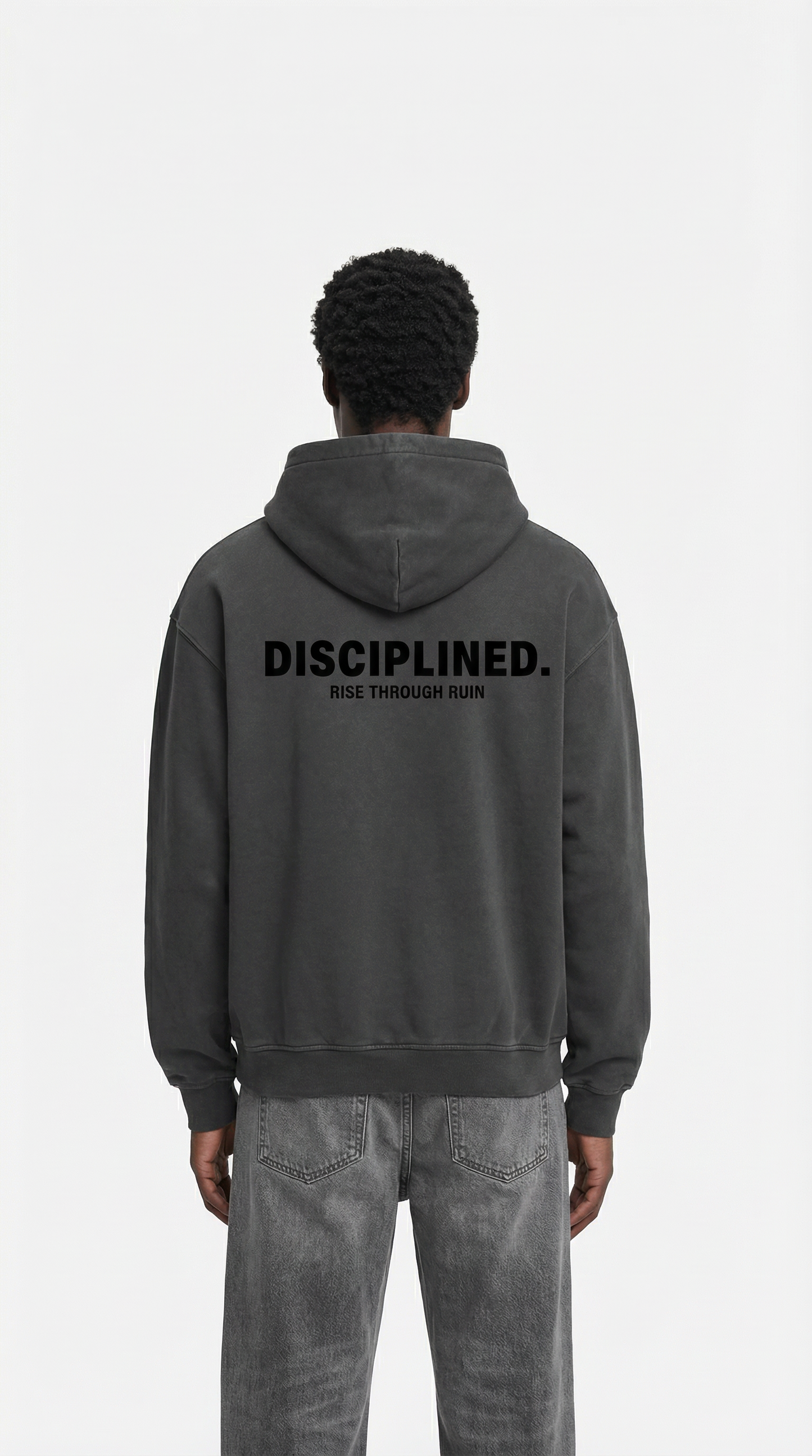 DISCIPLINED™ - RTR Fleeced Boxy Hoodie