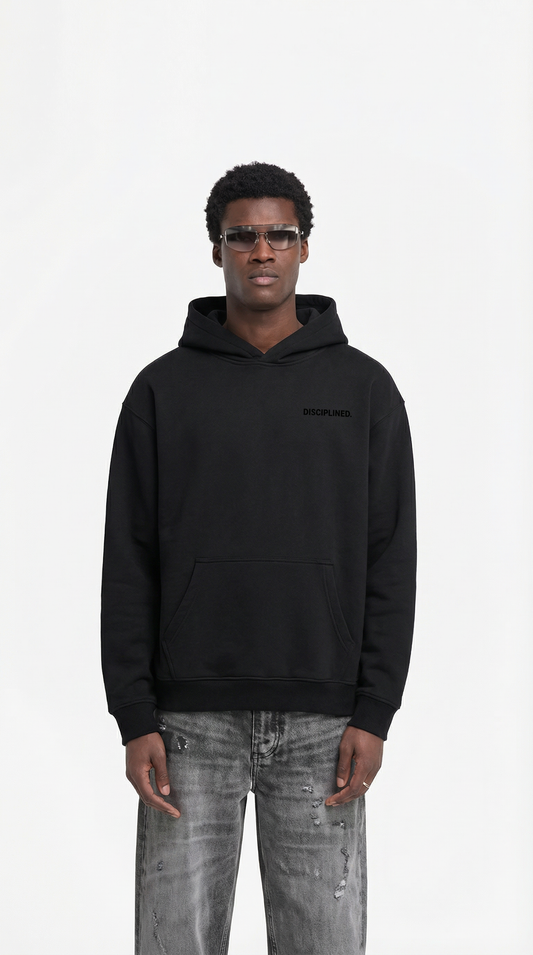 KRZY Oversize Fleeced Hoodie (front Only)